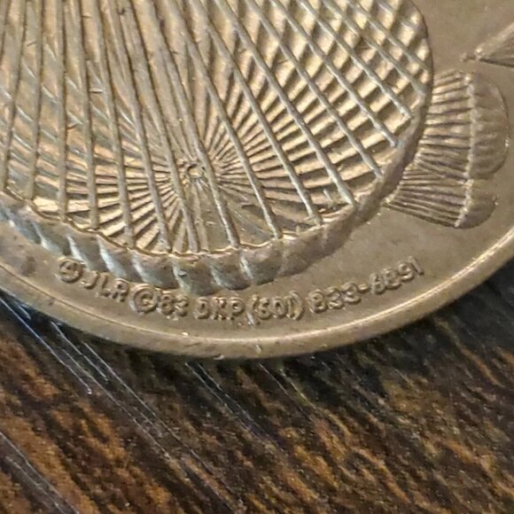 18th / XVIII Airborne Corps Vintage 1983 Army Challenge Coin / Gold Plated - Picture 2 of 14